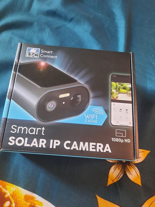 Vând camera cu panou solar smart solar IP!