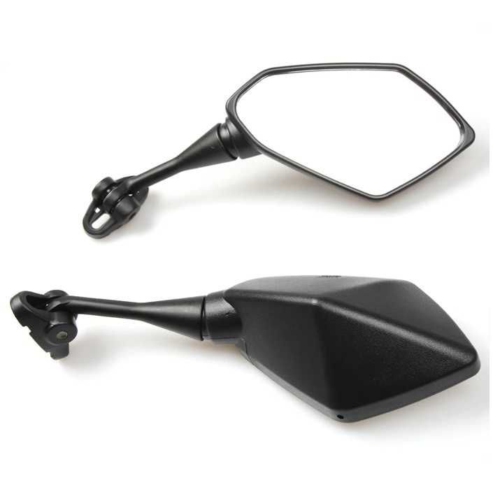 Странични огледала за мотор, комплект, преходник Ф8мм/Ф10мм, 12см.