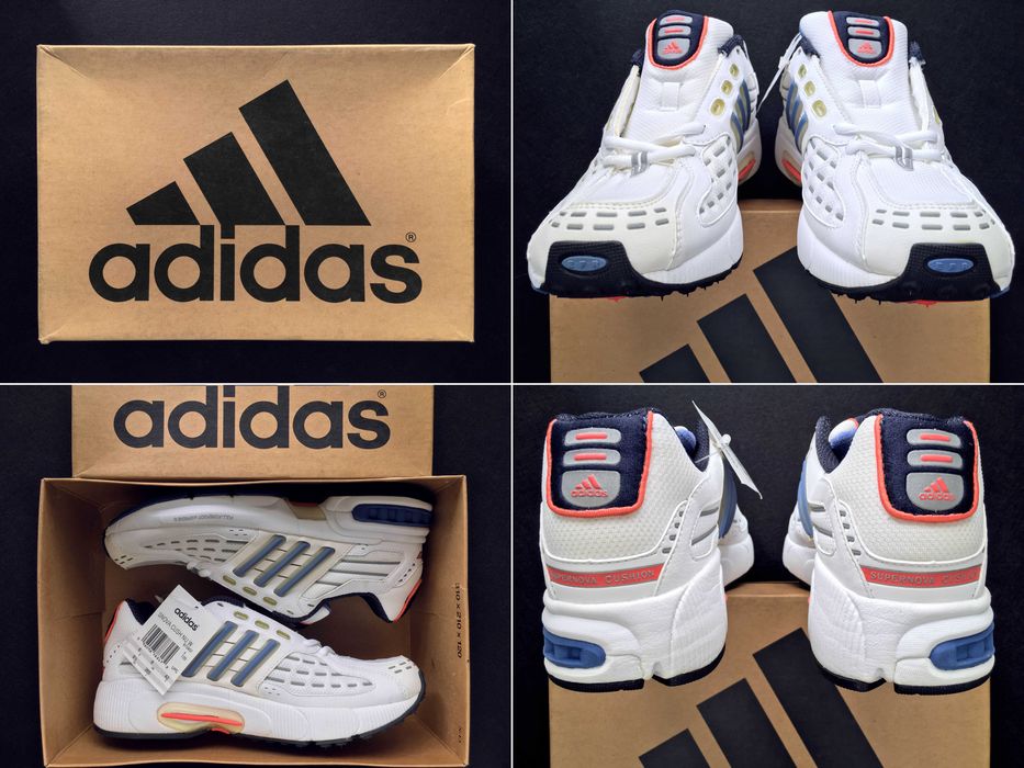 VINTAGE 2001 ADIDAS® SUPERNOVA CUSH NU W Runners — 9½/8½ (26.5)