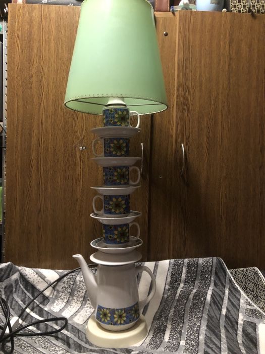 Veioza ceramica 90cm înălțime