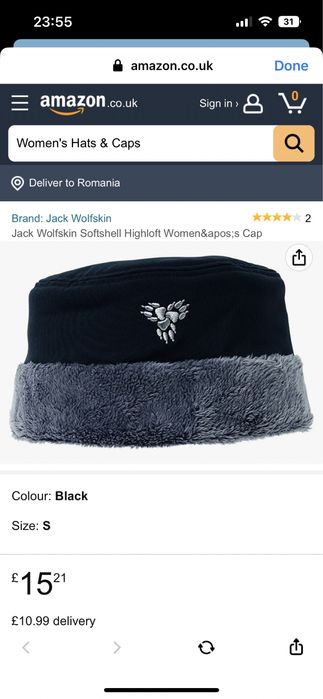 Caciula dama Jack Wolfskin