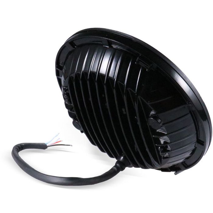 Far Moto Rotund 18cm DRL Led Cafe Race Bobber Naked Metal Custom A784