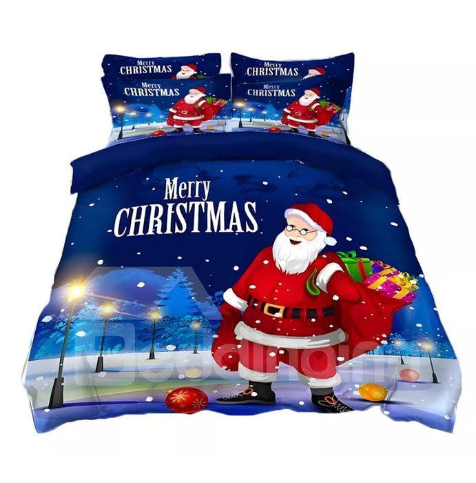 Двулицеви коледни спални комплекти