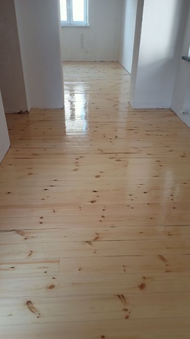 Шлифовка полировка пол пакет укладки ламинат паркет палубний пол реста