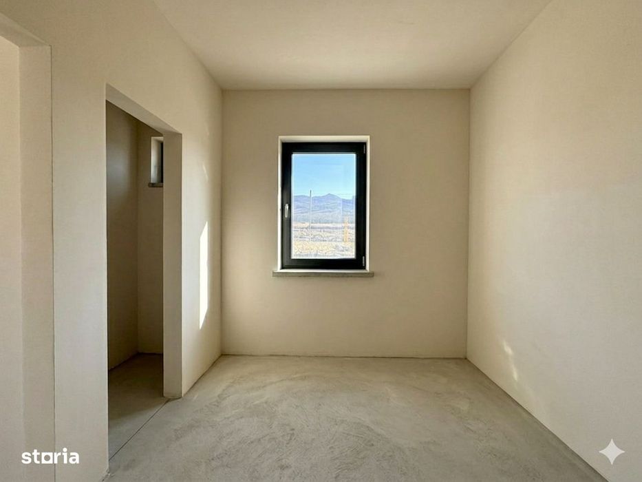 Casa individuala, 170 mp, finisata, pe un singur nivel, 300 mp curte,