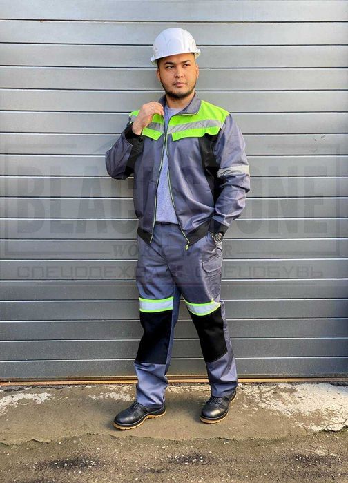 Спецодежда сигнальная для рабочих строителей