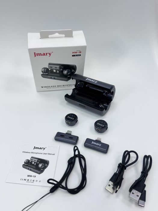 Беспроводной микрофон Jmary MW-19 Dual Wireless Microphone universal