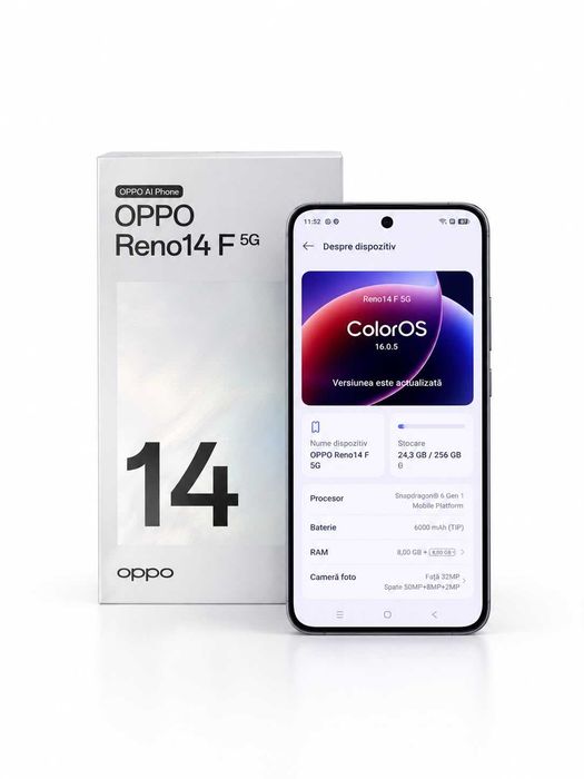 OPPO  Reno14 F 5G ( Galata B9588 ) Garantie 2 ani!