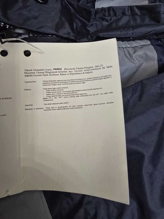 Geacă de lucru reflectorizantă – NOUĂ | Protecție + vizibilitate