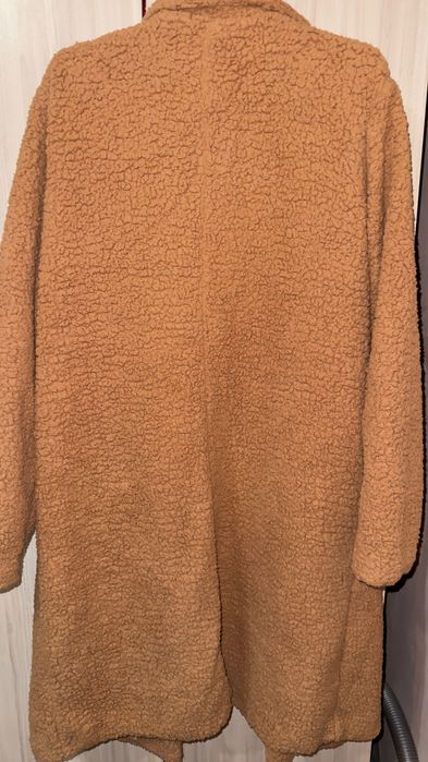 Кафяво Teddy палто XXL