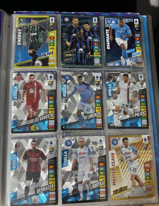 Panini Adrenalyn XL 2023-24 Serie A Album + 390 Cartonașe