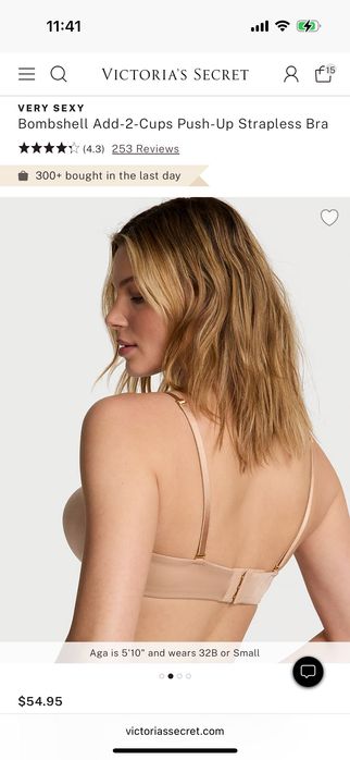 Sutien Victoria’s Secret nou, cu eticheta