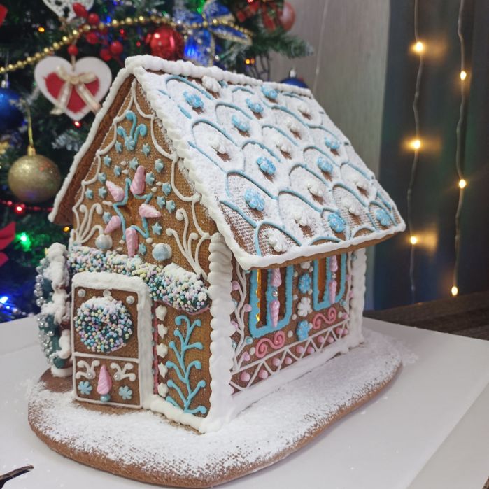 Пряничные домики съедобные