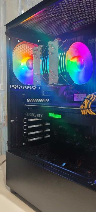 Продавам Геймърско PC Ryzen 5 5500/32Gb Samsung/512GB SSD+1000Gb HDD/RTX 2070 Super/Гаранция