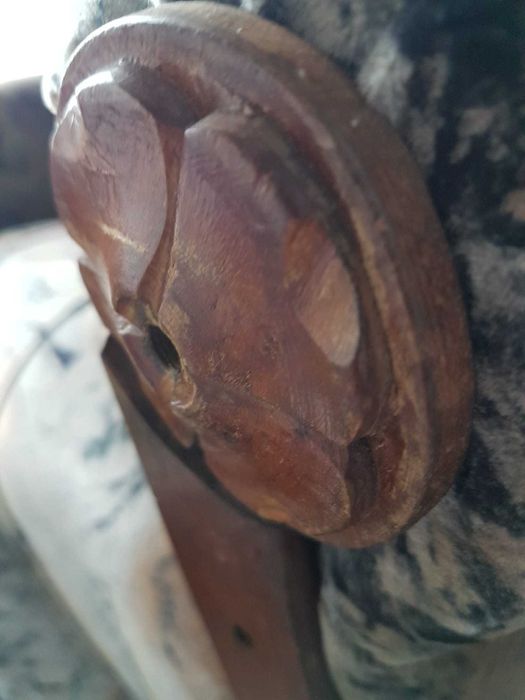 Фотьойл  1бр., тъмнозелен, шарен