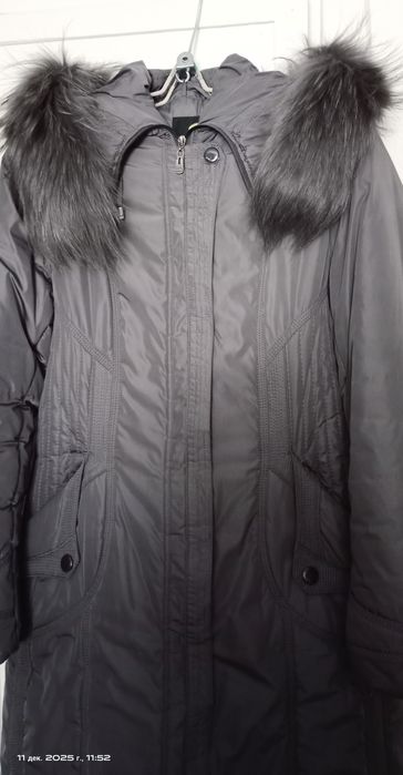 Зимняя удлиненная куртка