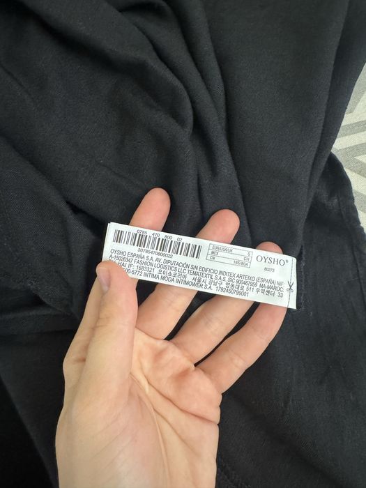 Льняное платье oysho