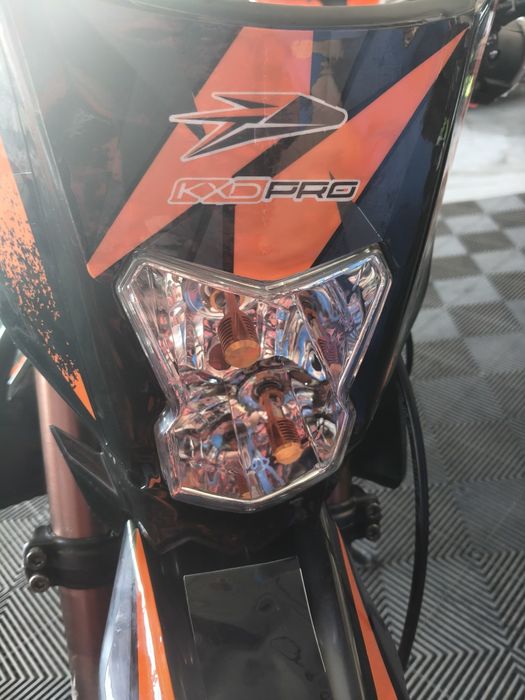 Moto cross KXD PRO Germany 125cc manual 4 trepte roti 17 14inch Nou cu garanție