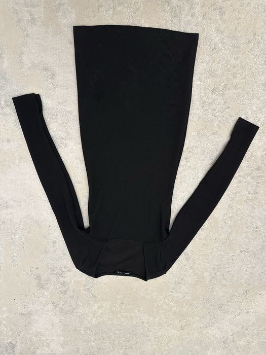 Черное платье, прямое