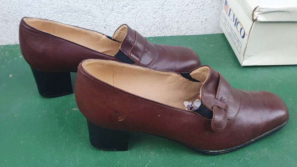 Pantofi piele naturala/Noi