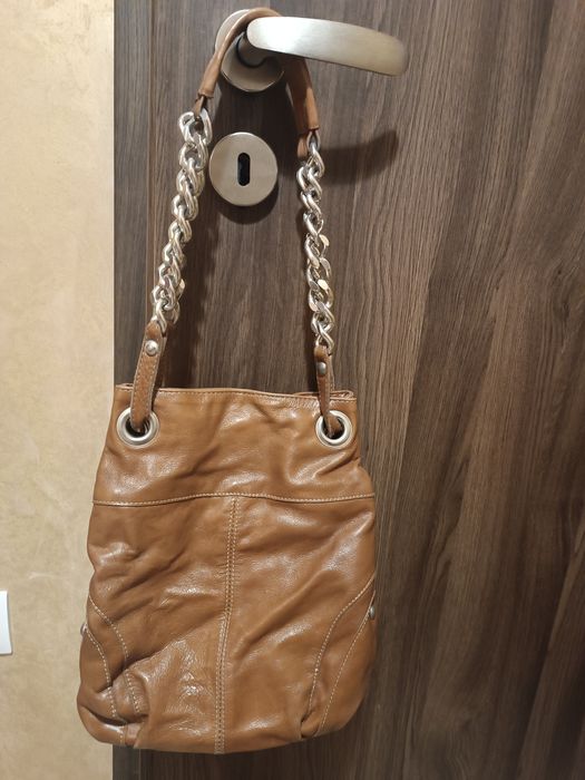 Дамска чанта от естествена кожа