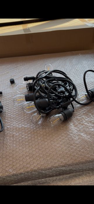 Ghirlanda Luminoasa LED Exterior 5m, 10 becuri