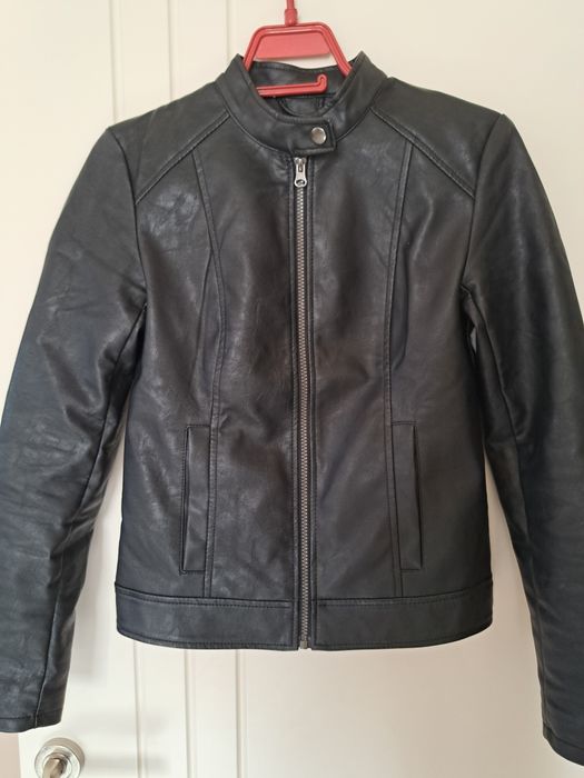 Дамско яке изкуствена кожа