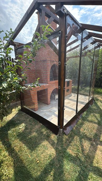 Producător folie terasa transparenta Cristal premium 0,8 clear