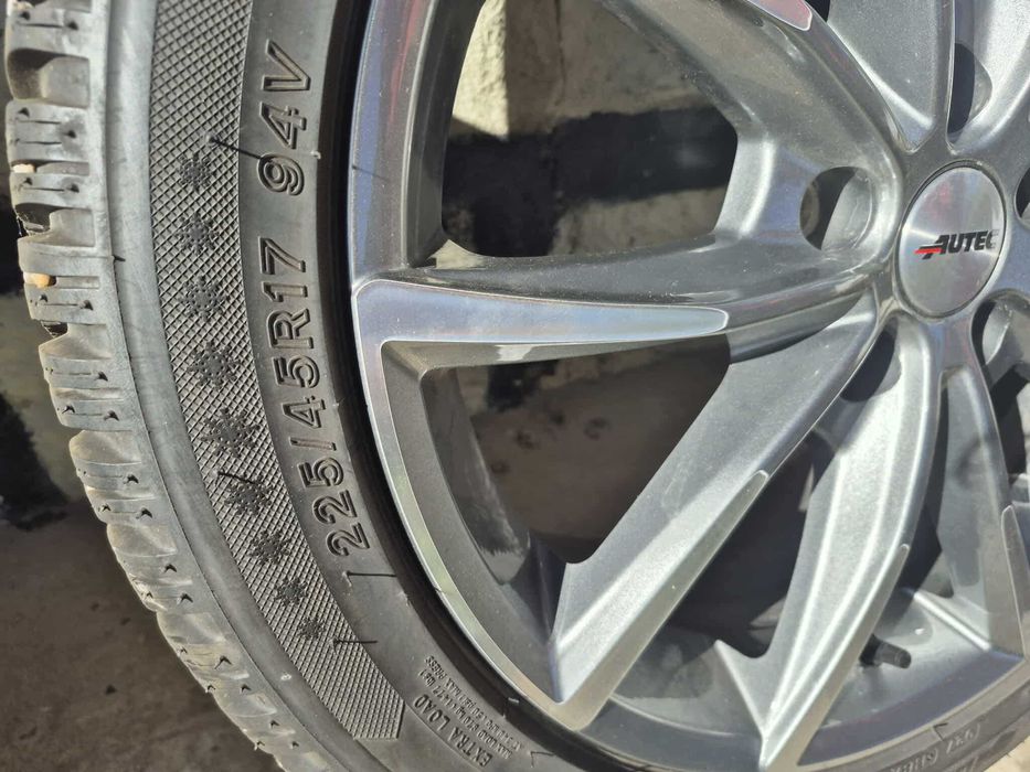 Гуми с джанти комплект - 225/45 R17 - Шкода/Ауди/Сеат/Фолксваген