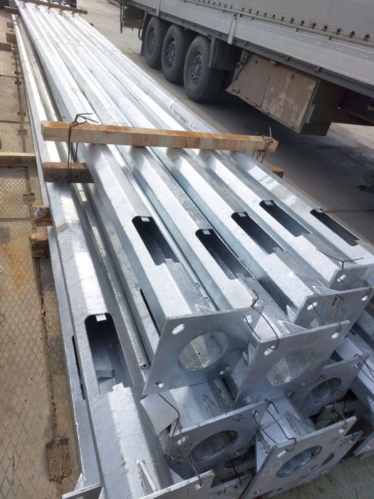 Опоры освещения граненые