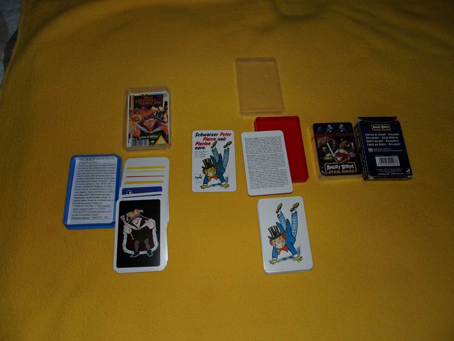 Carti de joc Angry Birds pt.copii diverse sigilate noi