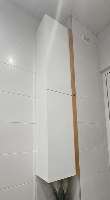 PVC колона за баня - с плавно затваряне