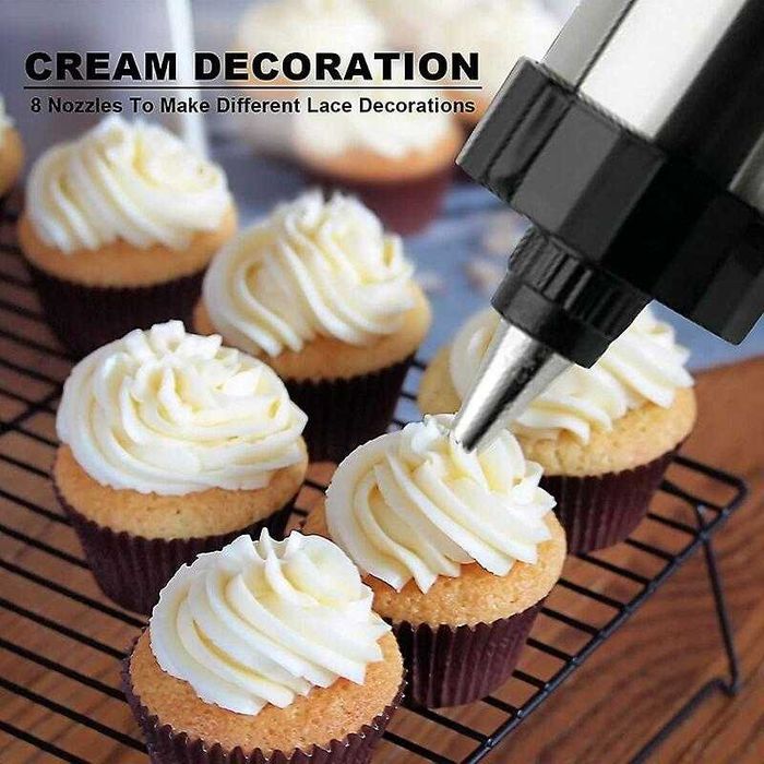 Seringa Inox (patiserie) ornare prajituri + forme, REDUS de la 130RON