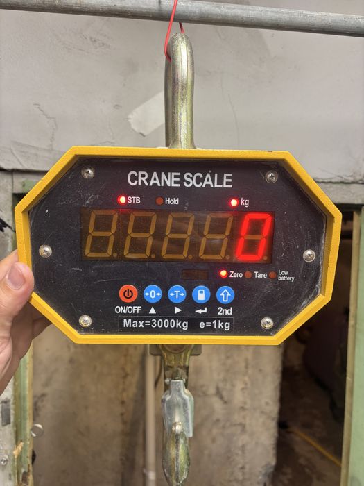 Vand cantar digital 3000kg