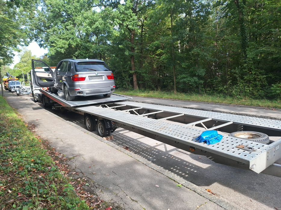 Remorca dubla axa ,doua poziții auto , 2017, polonia, 3,5 t