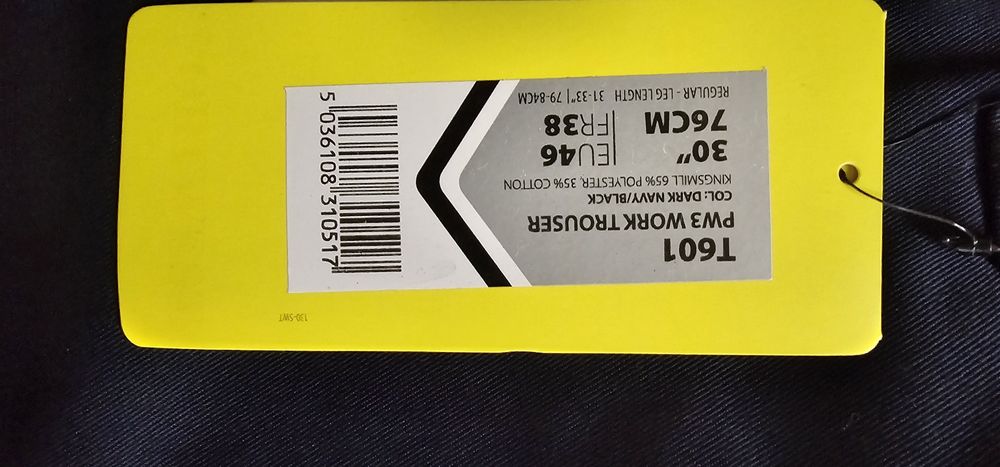 Pantaloni de lucru Portwest T601