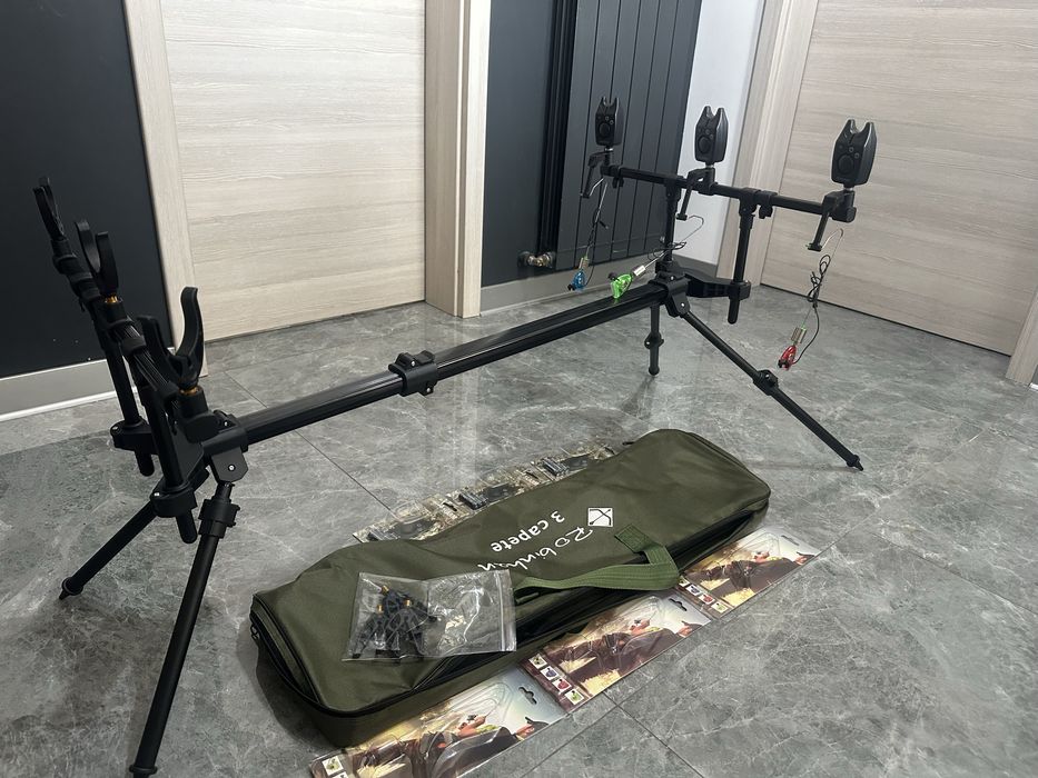 Rod Pod Robinhan 3 Posturi – complet echipat cu 3 avertizori + 3 swingeri – nou