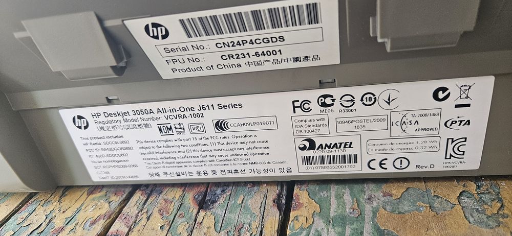 HP Deskjet 3050A, мастилено струен принтер