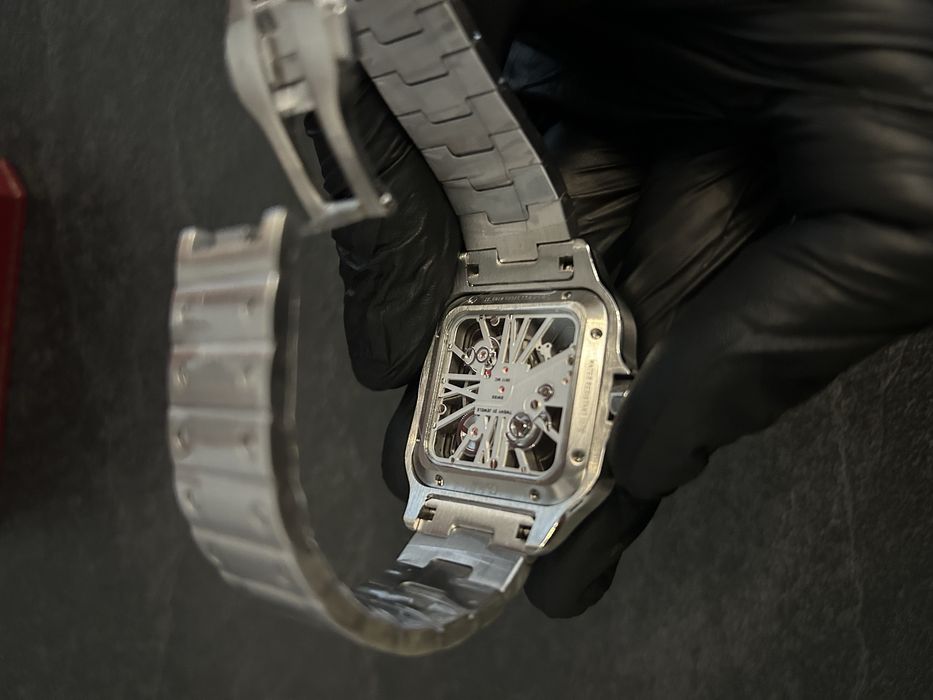 Cartier Santos Skeleton