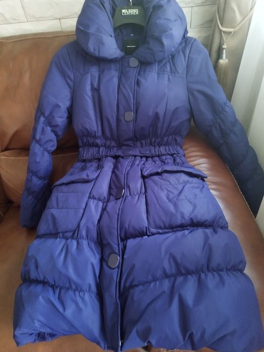 Пухено топло палто М размер