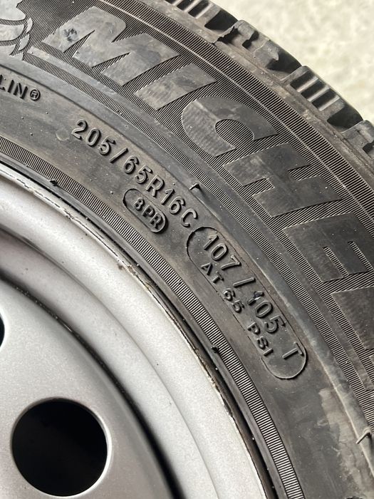Set jante 5x112R16Originale Anvelope 205/65R16C