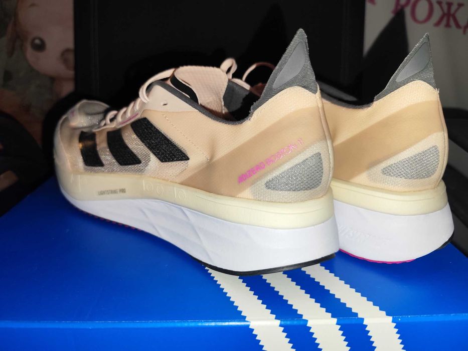 Мъжки маратонки  ADIDAS ADIZERO BOSTON 11  Оригинален ПРО модел  EU45 1/3