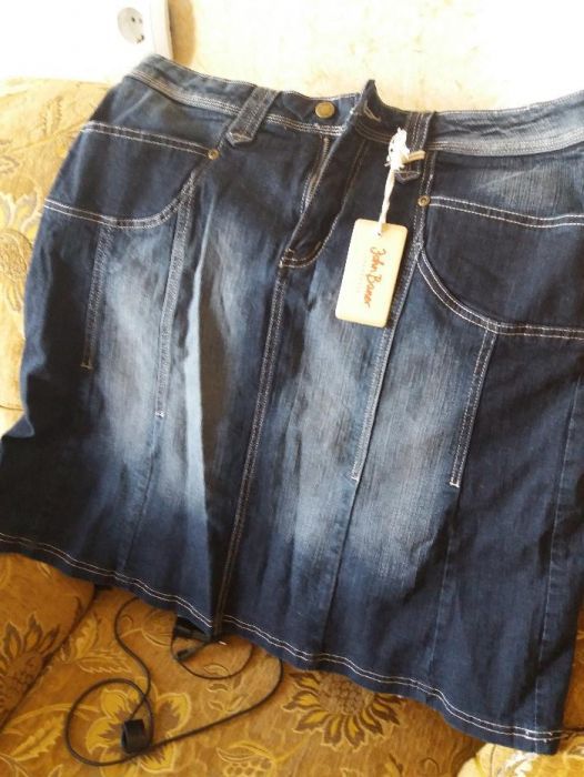 Юбка джинсовая новая