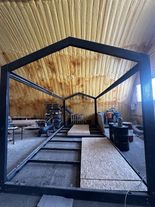 Метало каркас домика 6х3