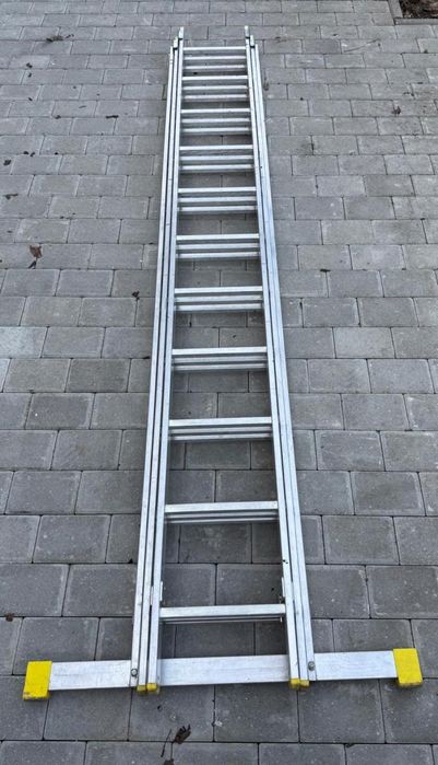 Scara de aluminiu 3x11 trepte -A-