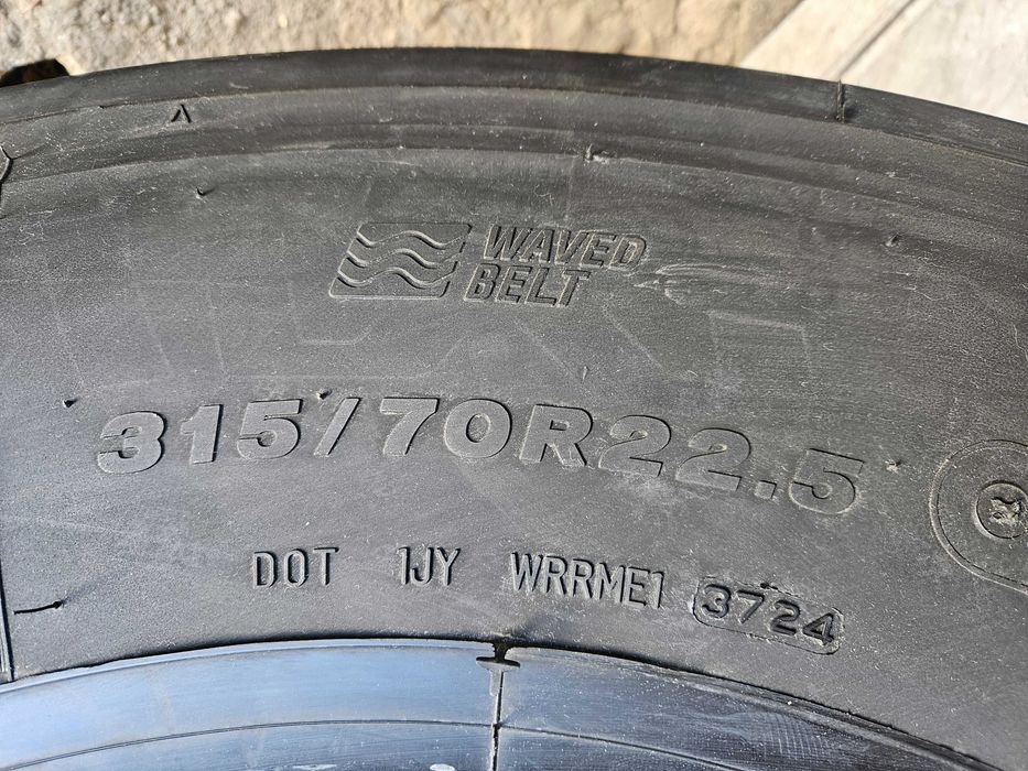 2 Нови предни гуми 315/70 R22.5 Bridgestone Duravis R-Steer002 DOT3724