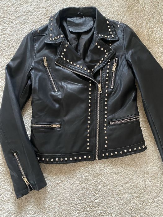 Дамско кожено яке s размер