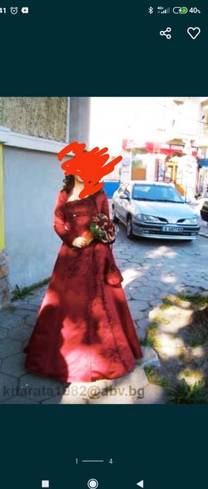 продавам бална рокля