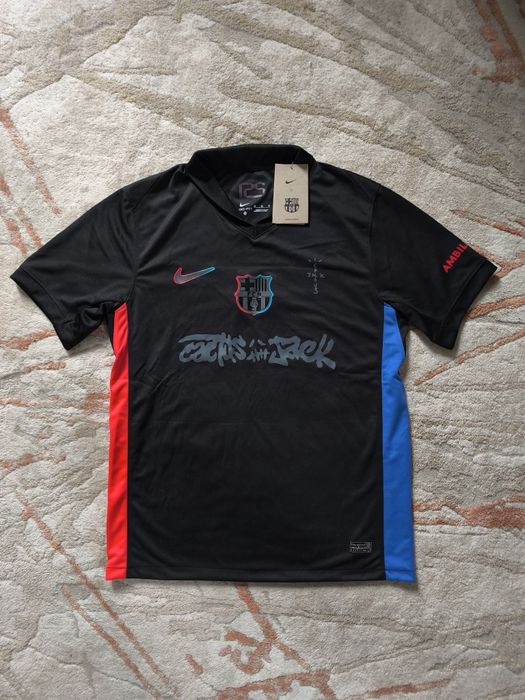 Tricou Fotbal Nike Barcelona X Cactus Jack Travis Scott