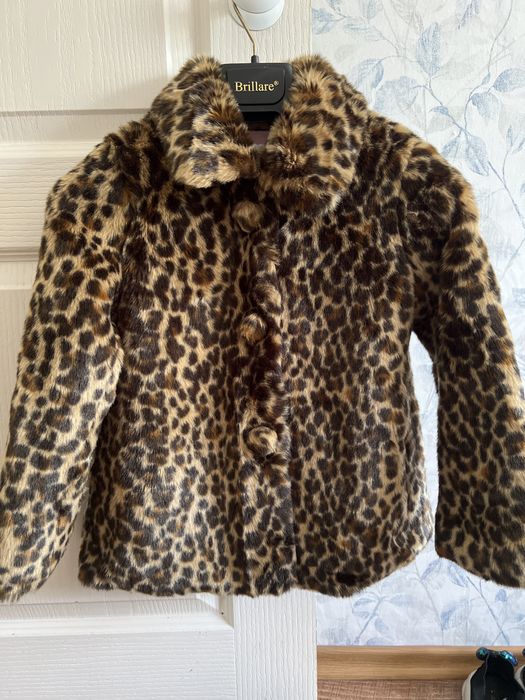 Шубка на девочку 6-7 лет